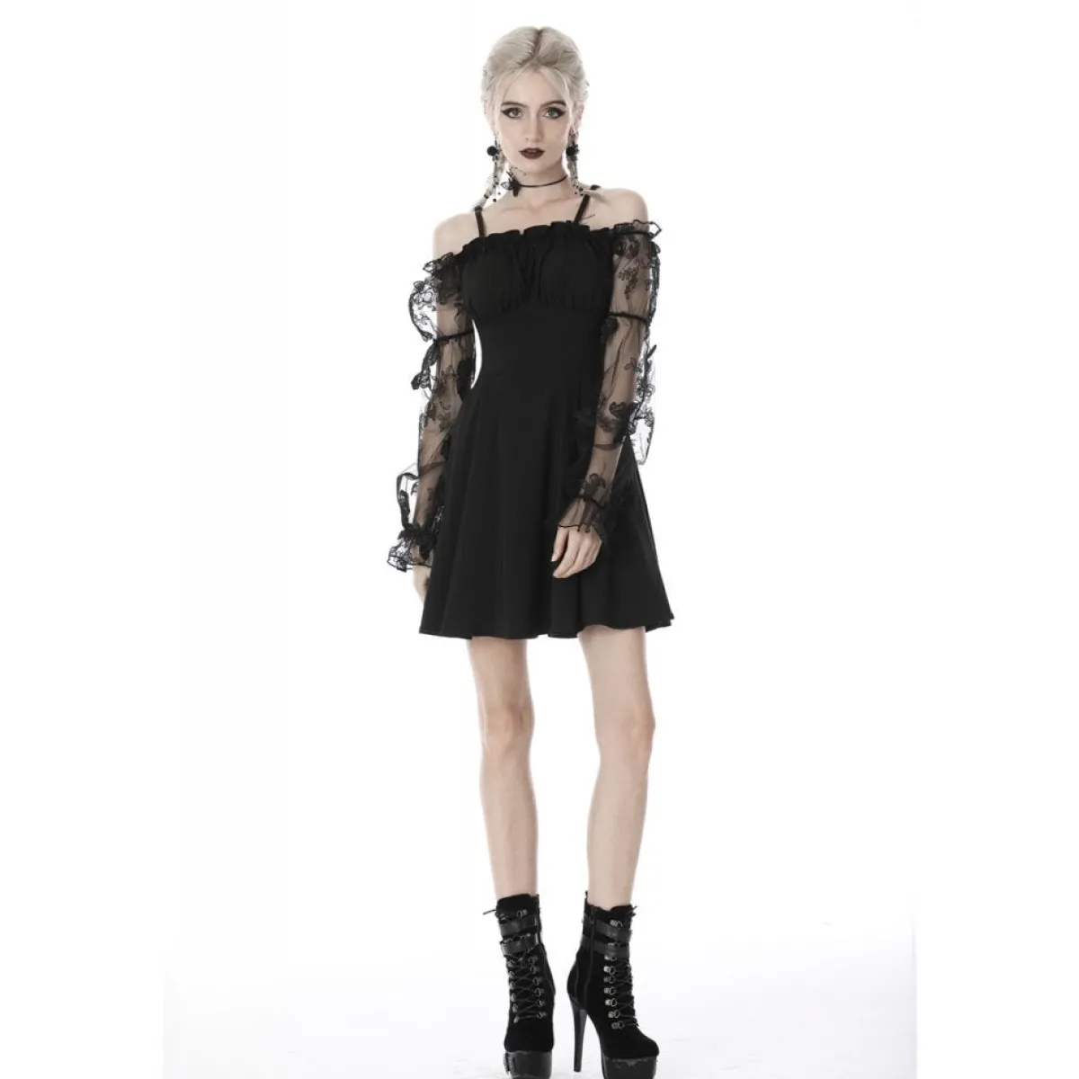 Sale Off Shoulder Lace Sleeves - Mekko Mekot