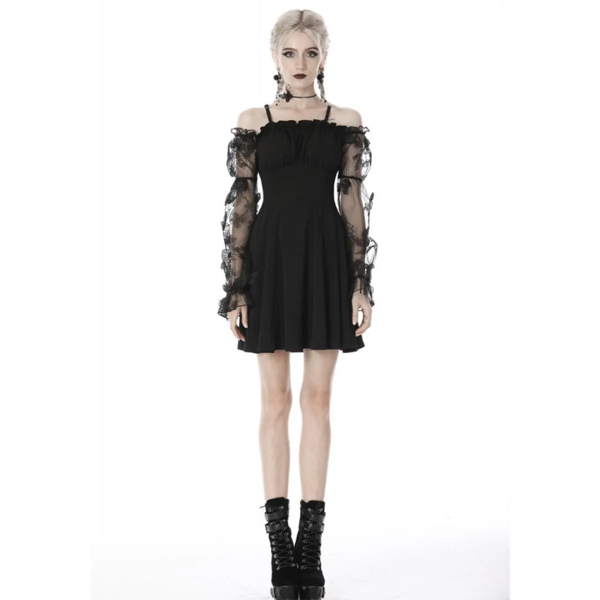 Sale Off Shoulder Lace Sleeves - Mekko Mekot
