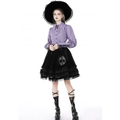 Sale Purple Witch - Kauluspaita Goottikamaa|Pitkähihaiset