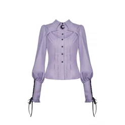Sale Purple Witch - Kauluspaita Goottikamaa|Pitkähihaiset