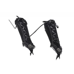 Clearance Velvet Lace Up - Käsineet Käsineet