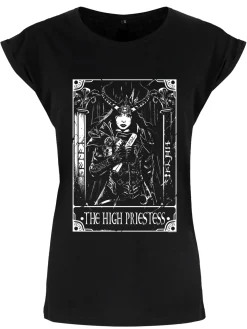 Sale : The High Priestess - naisten t-paita T-Paidat|Tarot Tuotteet