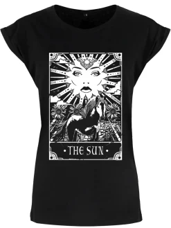 Online : The Sun - naisten t-paita T-Paidat|Tarot Tuotteet