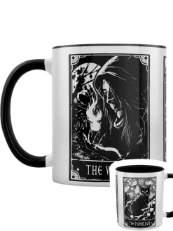 Online The Witch, The Cauldron & The Familiar - kaksivärinen muki Muut Mukit|Tarot Tuotteet