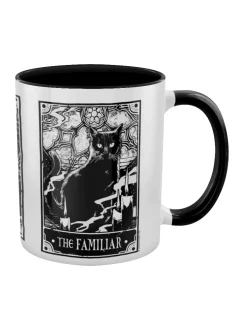 Online The Witch, The Cauldron & The Familiar - kaksivärinen muki Muut Mukit|Tarot Tuotteet