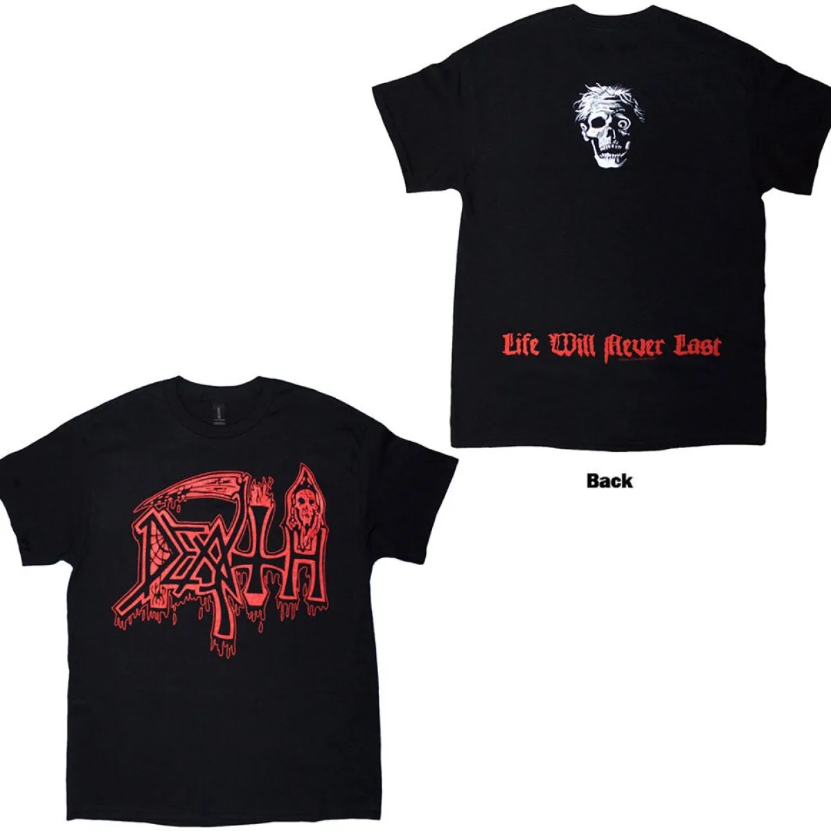 Hot Death: Life will never last - T-paita T-Paidat|Death
