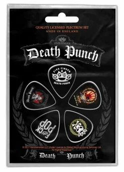Hot Death Punch 5FDP - Plektrasetti 5kpl Plektrasetit|Five Finger Death Punch