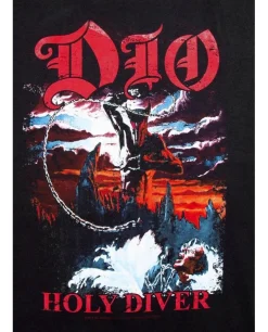 Discount Dio: Holy Diver -Pitkähihainen paita Pitkähihaiset Paidat|Bändipaidat