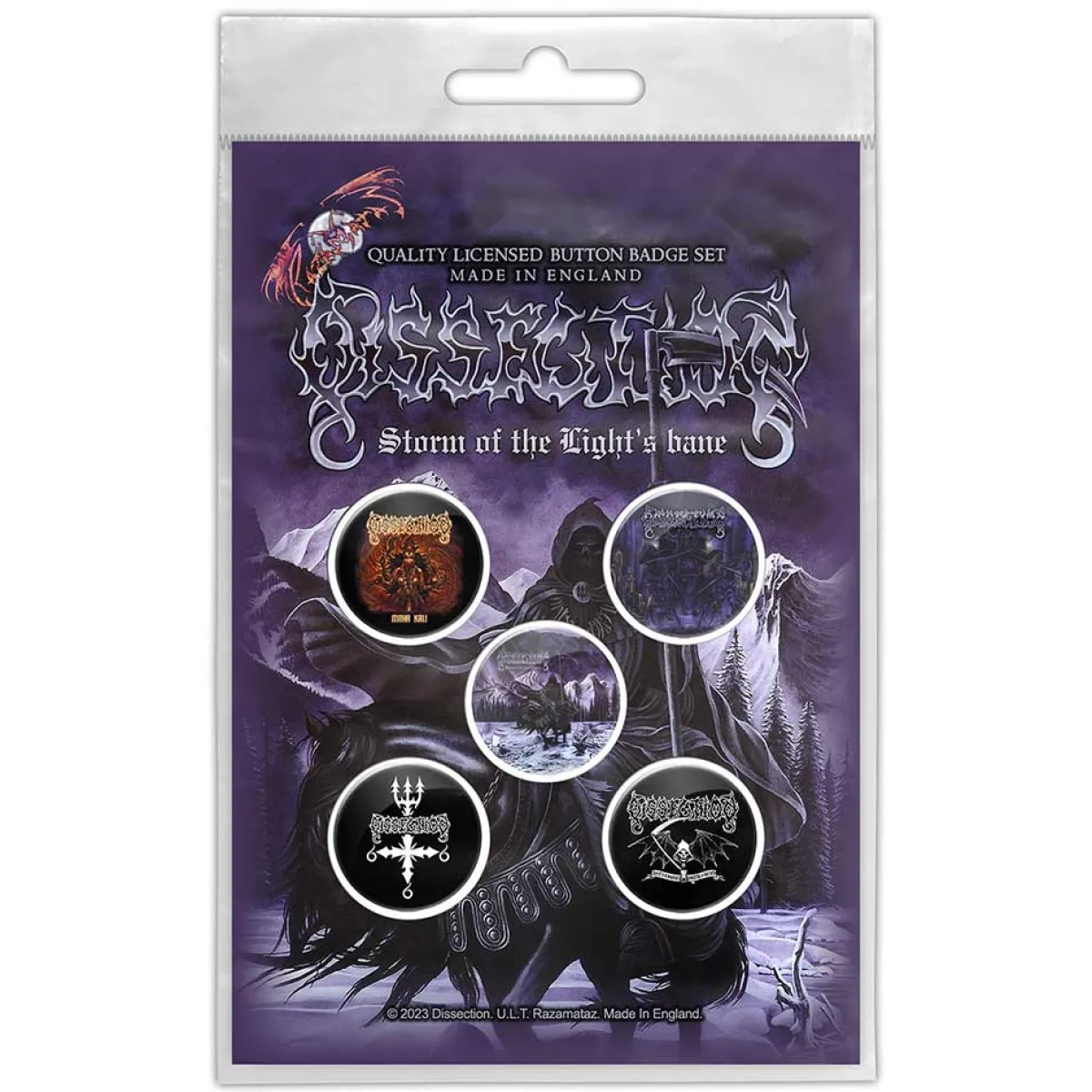 Online Dissection Storm Of The Lights Bane - Pinssisetti Pinssit Ja Rintanapit|Dissection