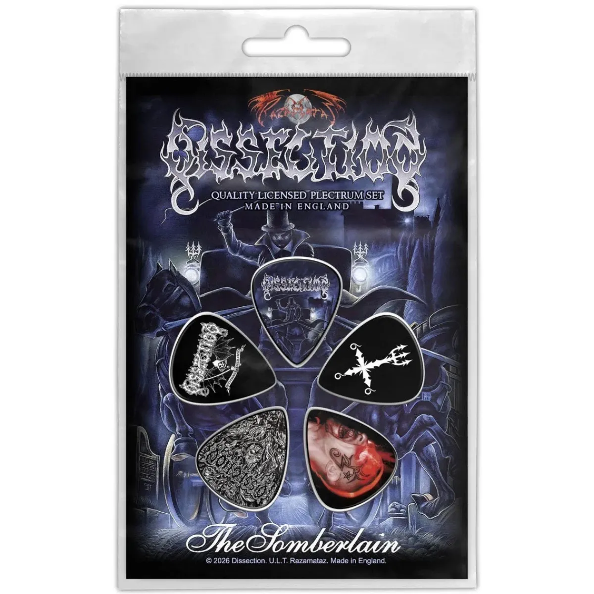 Clearance Dissection: The Somberlain - Plektrasetti 5kpl Plektrasetit|Dissection