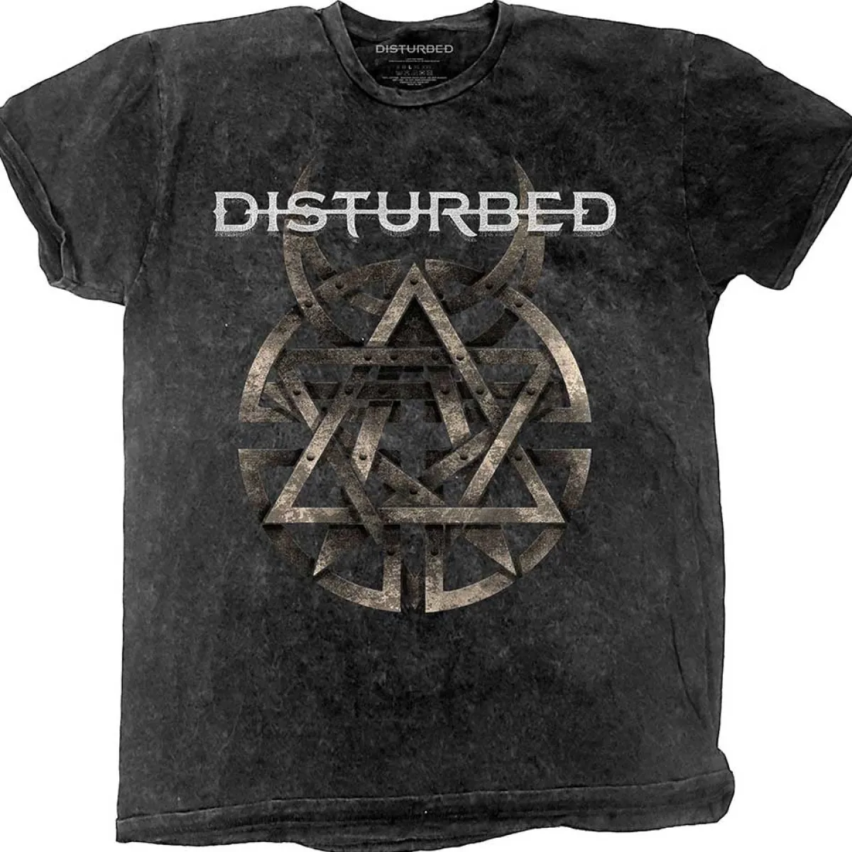 New Disturbed 'Riveted' -T-paita T-Paidat|Bändipaidat