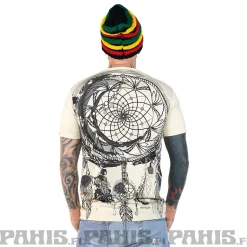 Hot Dreamcatcher - T-paita, beige Hippikamaa|T-Paidat