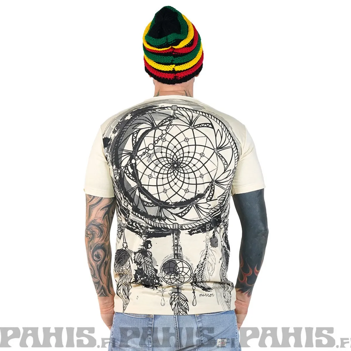 Hot Dreamcatcher - T-paita, beige Hippikamaa|T-Paidat