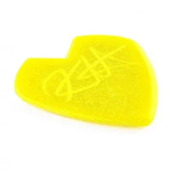 Hot Jazz III Kirk Hammett -plektrat, 6kpl yellow sparkle Plektrat