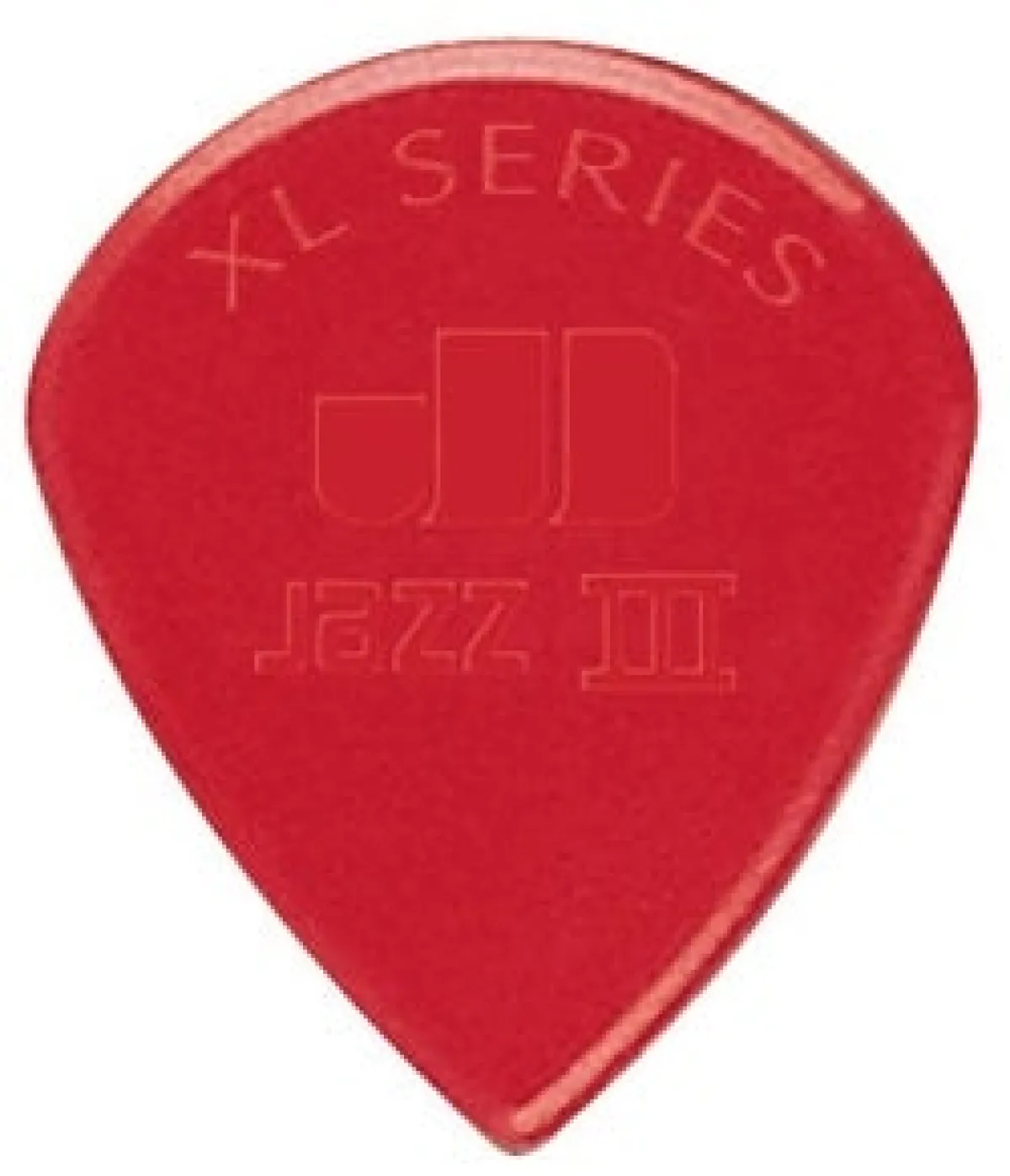 Clearance Jazz III XL -plektrat, 6kpl Punainen Plektrat