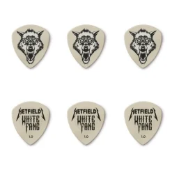 Online 1,00mm Hetfield's White Fang - Plektrasetti 6kpl Metallica|Plektrat