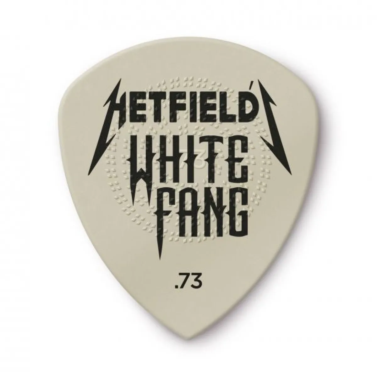 0,73mm Hetfield White fang -plektrat, 6kpl Metallica|Plektrat
