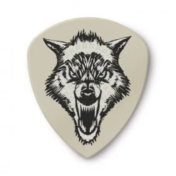 0,73mm Hetfield White fang -plektrat, 6kpl Metallica|Plektrat