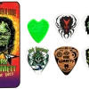 Best 0,88mm Kirk Hammet - Plektrasetti 6kpl Metallica|Plektrat