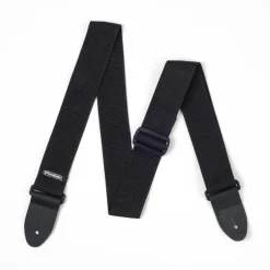 Discount Poly Strap - Kitarahihna, musta Kitaratarvikkeet