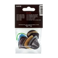 New PVP118 Plektra-valikoima SHRED, 12kpl Plektrat