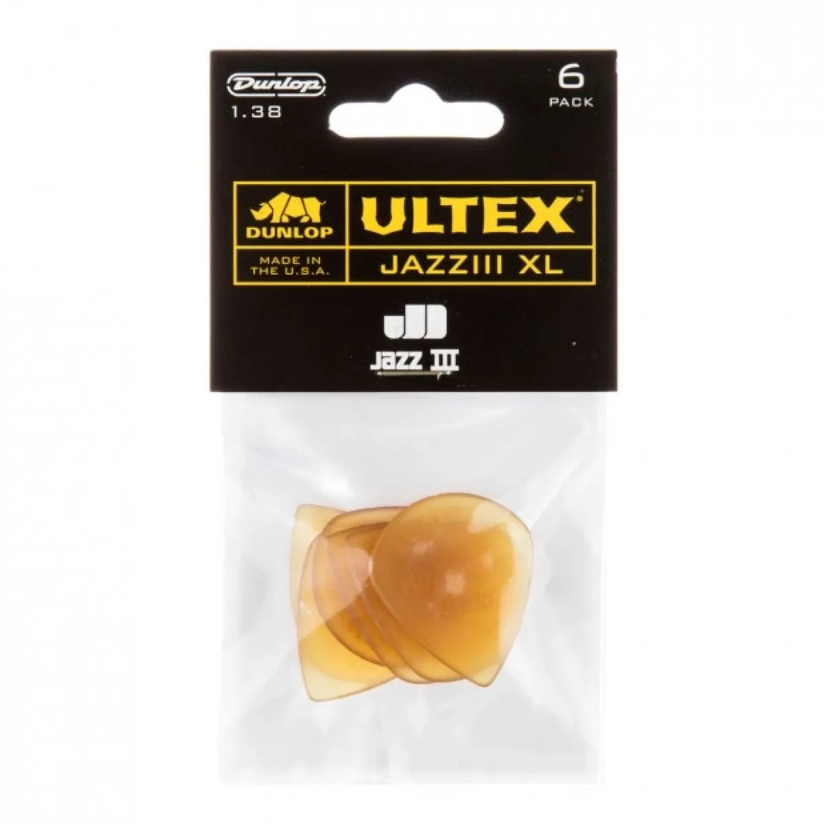 Ultex Jazz III XL - plektrat, 6kpl Plektrat