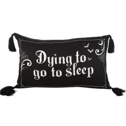 Best Dying to go to sleep - koristetyyny Goottikamaa|Sisustustekstiilit