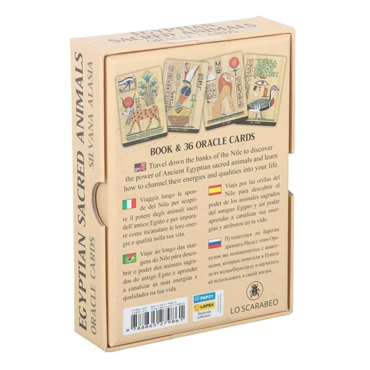Hot Egyptian Sacred Animals - Oraakkelikortit Tarot- Ja Oraakkelikortit|Tarot Tuotteet