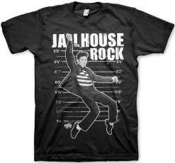 Sale Elvis Presley Jailhouse Rock - T-paita T-Paidat|Bändipaidat