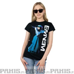Outlet Eminem Mic Pose - Naisten T-paita Urban Wear Katukamaa|Eminem