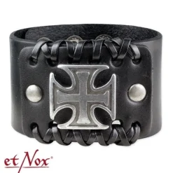 Clearance Iron Cross - Ranneke Nahka- Ja Niittirannekkeet|Bikerit