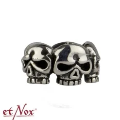 Hot Skulls - Parta- ja hiuskoru, 925 hopeaa Bikerit|Rock´N´Roll Lifestyle
