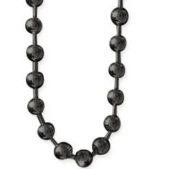 Hot Stainless steel black plated - Kaulaketju 4mm Kaulaketjut Ja -Nauhat|Bikerit