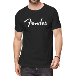 Fender Classic logo - T-paita T-Paidat|Bändipaidat