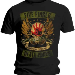 Clearance FFDP Locked & Loaded - T-paita Bändipaidat|Five Finger Death Punch