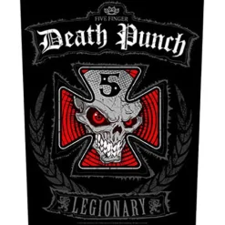 Best Five Finger Death Punch Legionary - Kangasmerkki, selkä Five Finger Death Punch|Selkämerkit