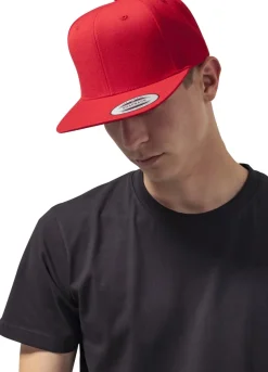 Sale Classic snapback - Lippis, red/red Lippikset