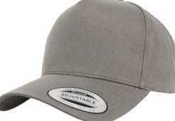 Sale 5-panel curved classic - lippis, grey Lippikset
