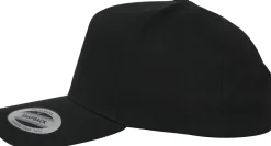 Clearance 5-panel curved classic - lippis, black Lippikset