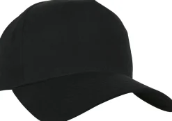 Clearance 5-panel curved classic - lippis, black Lippikset