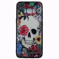 Online Flower Skull I - Suojakuori, Samsung Galaxy S8 Samsung
