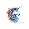 Flower unicorn - pieni siirtotatuointi Siirtotatuoinnit