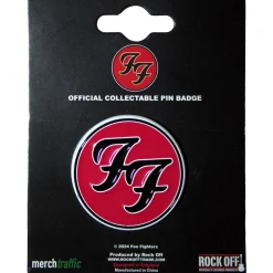 Hot Foo Fighters: FF logo - Pinssi Pinssit Ja Rintanapit|Foo Fighters