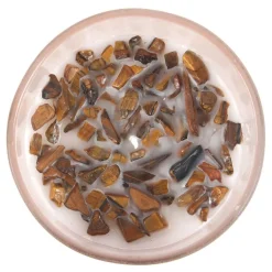 New Full Moon Eukalyptus Crystal Chip - Kynttilä Hippikamaa|Tiikerinsilmä