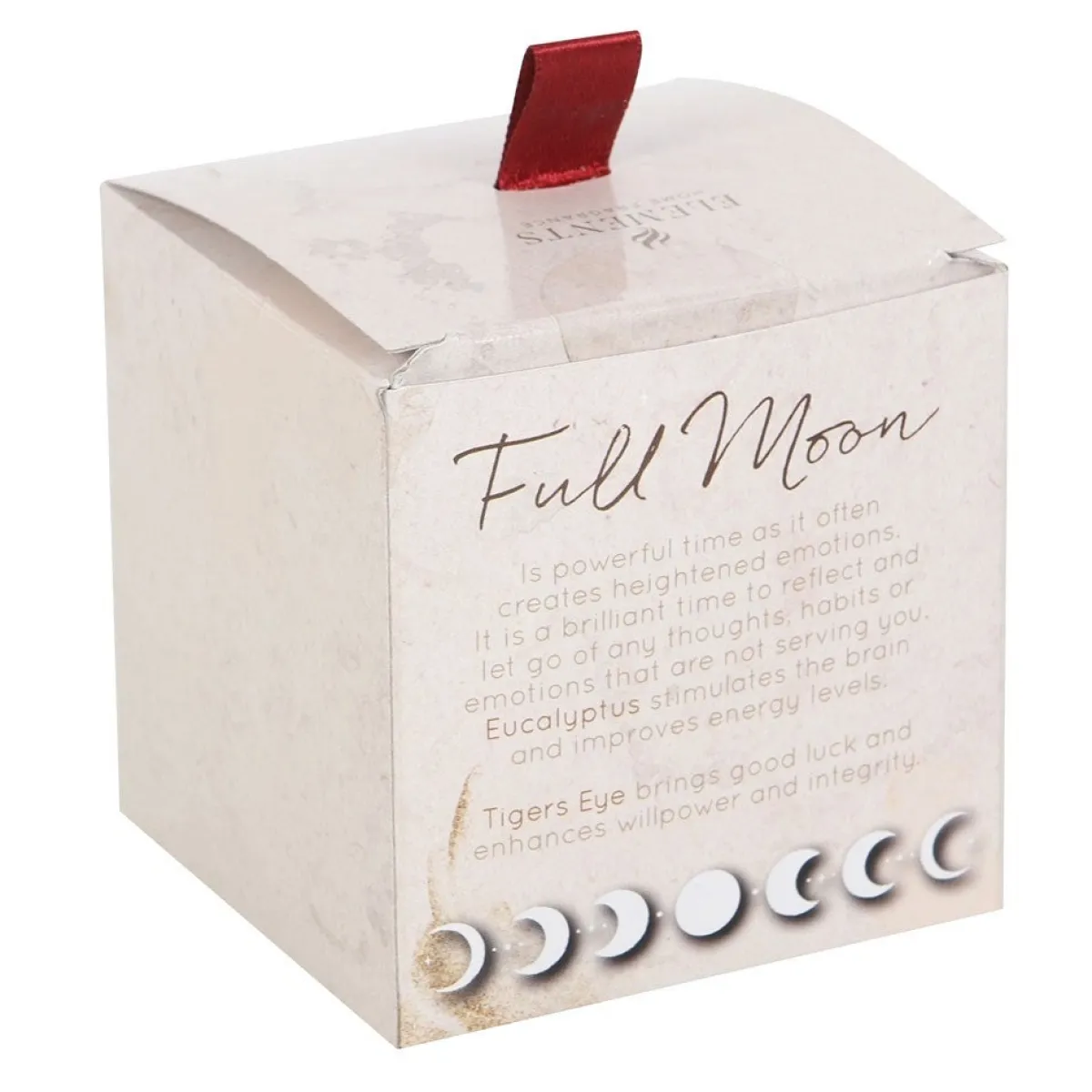 New Full Moon Eukalyptus Crystal Chip - Kynttilä Hippikamaa|Tiikerinsilmä