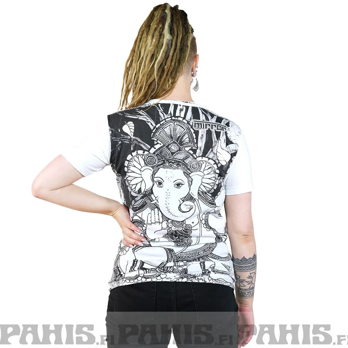 Best Ganesha - T-paita, valkoinen Hippikamaa|T-Paidat