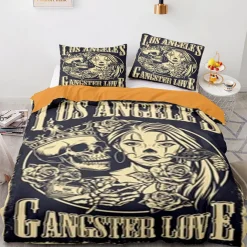Sale Gangster love - Pussilakana + tyynyliina Rockabilly|Bikerit