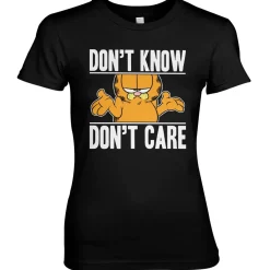Discount Garfield Don't Know - Don't Care - Naisten T-paita Karvinen|T-Paidat