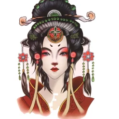 Hot Geisha - siirtotatuointi Siirtotatuoinnit