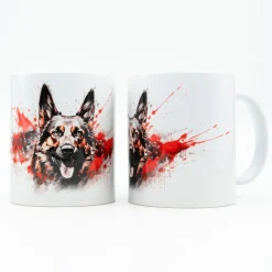 Online German Shepherd splatter-Muki Koiramukit